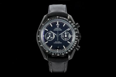 Tvs A pioneering work, the Omega Speedmaster Dark Side of the Moon watch 311.92.