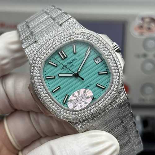 PPF - Ultra-thin 8.3mm thickness, Patek Philippe 5711 series full diamond "Tiffa