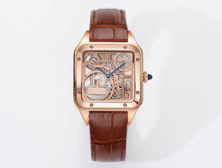 Cartier Santos Skeleton Series A masterpiece from Cartier, designed in collabora - Click Image to Close