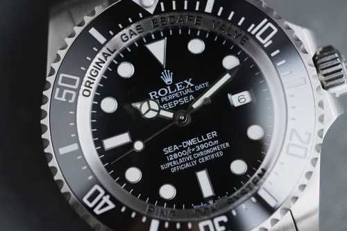 The Rolex Oyster Sea-Dweller Black Ghost King is crafted from 904L stainless ste