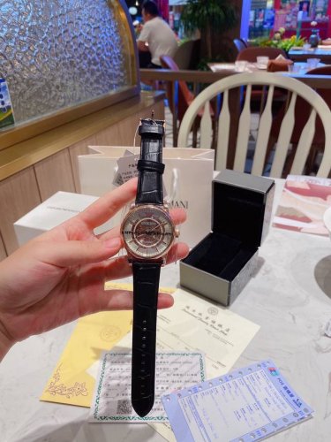 Armani Mechanical Original Quality Exceptional Craftsmanship, Three-Code Verific