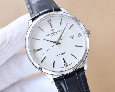 the latest hot-selling white rose gold watch featuring a Vacheron Constantin men