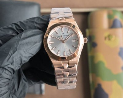 Gs New White Shell Rose Shell Diamond + 50 Vc Vacheron Constantin's new Overseas