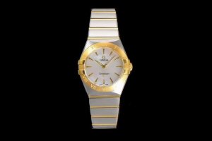 As The latest Omega quartz watch Constellation series 28mm equipped with the ori
