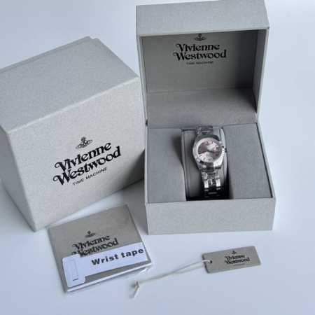 Vivienne Westwood Vivienne Westwood Empress Of The West 28Mm Pink Dial Elegant A - Click Image to Close