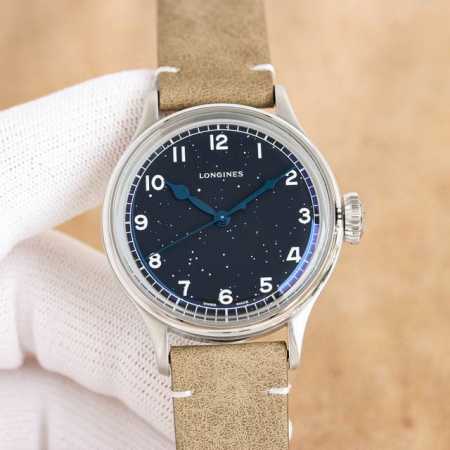 Mma Factory's new Longines "Freckles" watch case features a 38.5mm stainless ste - Click Image to Close