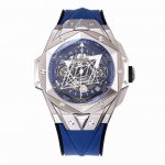 BbfExtremeHublot's new Big Bang Sang Bleu II tattooed second-generation watch is