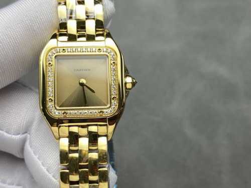 Af Cartier Panther Series Watch Pictured is 22mm Case Small 22*30mm, Medium 27*3