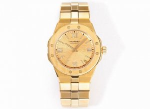 White steel and rose gold 2600 Gh Factory exclusive masterpiece Chopard Alpineea