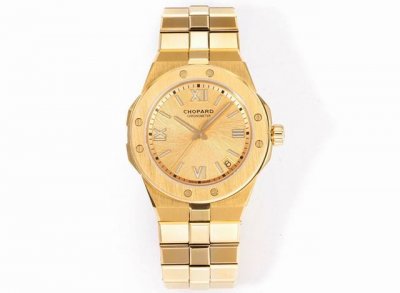White steel and rose gold 2600 Gh Factory exclusive masterpiece Chopard Alpineea