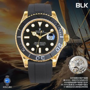 Latest Blk Upgrade! Shipped in the default factory C packaging! Rolex B33 Yacht-