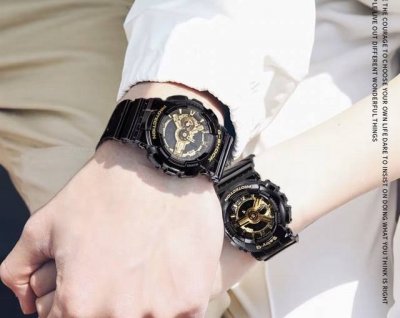 Casio trendy sports quartz movement resin strap Japanese and Korean style unisex