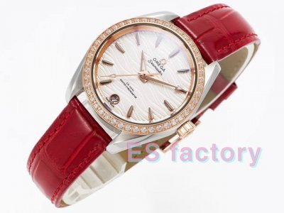 Es launches the Seamaster 150M ladies mechanical watch - 34mm diameter movement