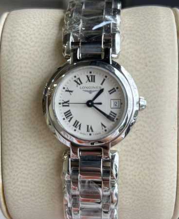 Longines Master Collection L8.110.4.71.6 Ladies' Quartz Watch, 26.5mm Diameter, - Click Image to Close