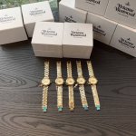 Vivienne Westwood Queen Mother Xi's small gold watchVivienne Westwood is just li