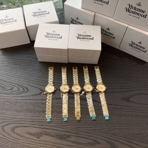 Vivienne Westwood Queen Mother Xi's small gold watchVivienne Westwood is just li