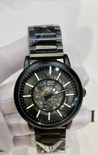 Armani mechanical original quality Black Warrior Mechanical Heart Superb workma