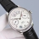 White Case, Gold Case Jay Iwc Portuguese Series Calendar Watch, With Hour And Mi