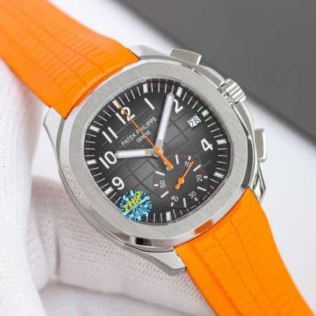 2410Mma - Patek Philippe Aquanaut series, Aquanaut watch model: 5968A-001 P. Fea - Click Image to Close