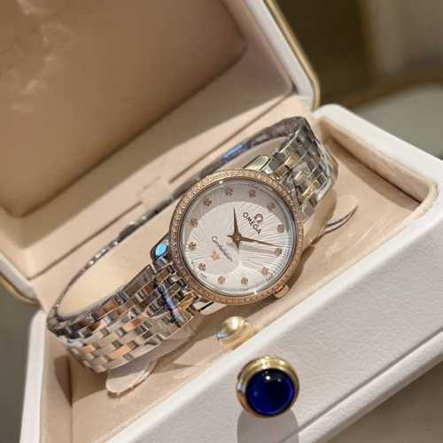 Taiwan factory, comes with red gift bag. Omega De Ville Quartz Series Watch DDD