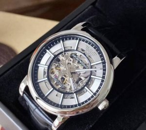 Armani Mechanical Skeleton Men's Watch A watch that enhances a boyfriend's charm