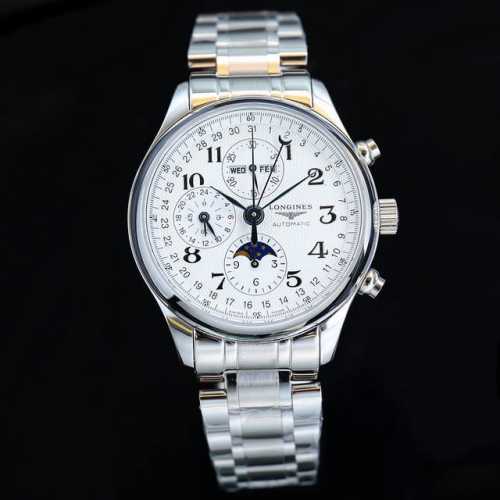 tw Produced The New Longines L2.759.4 Six-Hand Multifunctional Mechanical . T