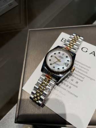 Rolex Datejust Classic Women's Solid Steel Bracelet - Original Buckle, Imported - Click Image to Close