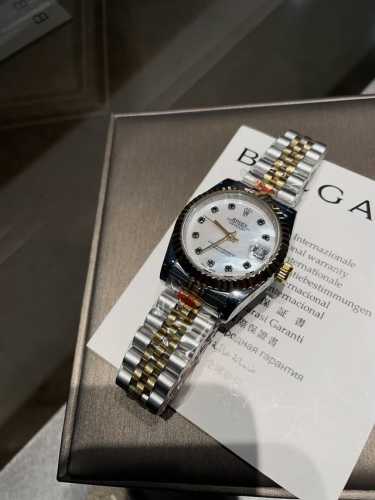 Rolex Datejust Classic Women's Solid Steel Bracelet - Original Buckle, Imported