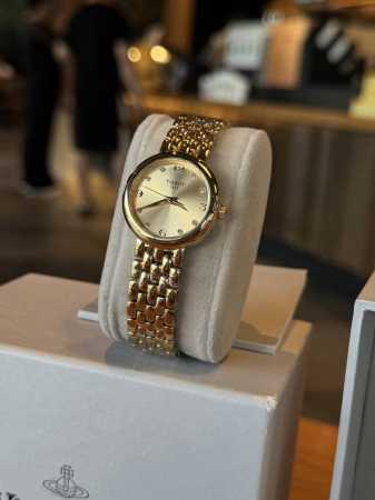 Platinum Diamond + 30 Tissot Little Cutie Series Quartz Women's Watch. This seri - Click Image to Close