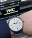 IWC Portofino automatic mechanical movement, large three-hand movement, date dis