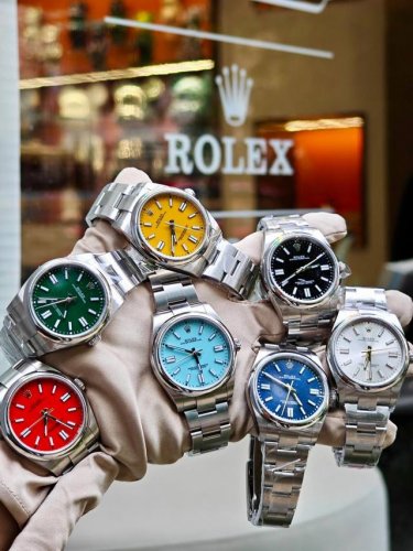 Rolex Oyster Perpetual Mechanical Watch, Water Resistant, Luminous, 100m Water R