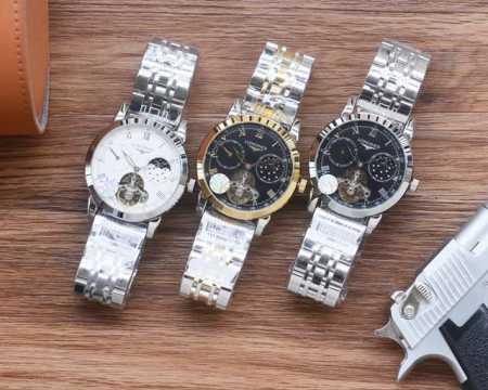 Platinum real shot Brand: Longines Type: Men's watch Case: 316 stainless steel w - Click Image to Close