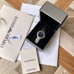 New arrival! Original Armani quartz women's watch, Ar11630, blue rock sand dial