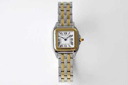 Latest Upgraded Version Small Size 22X30Mm Cartier Nth Re De Cartier Cheetah Wat