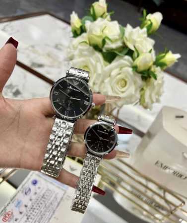 Armani couple watches have arrived. Armani case: 316L stainless steel; crystal: - Click Image to Close