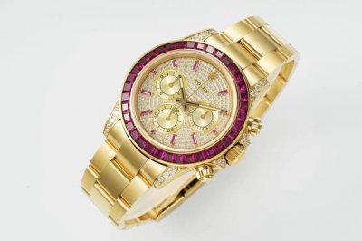 Ppm Custom Modified Rolex Daytona Hidden Model Cvd Cultured Diamond Limited Edit
