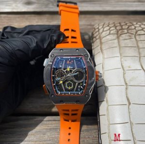 Richard Mille RM022 series fully automatic mechanical movement 40x50x16mm blue m