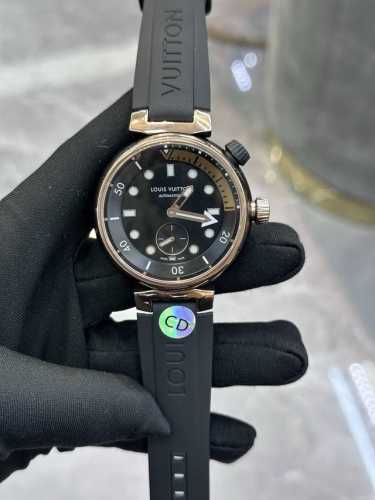 Exclusive Real-Life Photos Louis Vuitton Automatic Mechanical Watch, High-Qualit