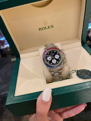 Brand new Rainbow Daytona. Model: 116599Rbow-116598Rbow-116595Rbow. The Rainbow