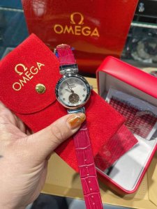 Exclusive Omega Bird's Nest Ladymatic series small flywheel automatic mechanica