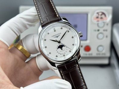 Gf Longines Master Collection Moon Phase 40mm watch, equipped with a replica L89