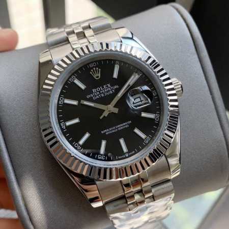 Rolex Oyster Perpetual Datejust 41Mm Watchoyster Case With Triangular Fluted Out - Click Image to Close