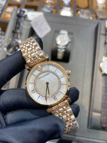 Armani Ar1909 Ferris Wheel Ladies' Watch, 316L stainless steel case and strap, A