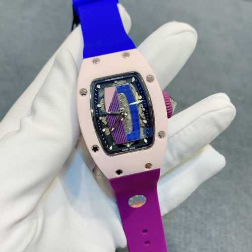 Rm07-01 latest limited edition goddess watch! The case is made of advanced ceram