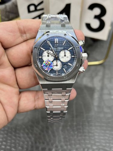 Aps Audemars Piguet Royal Oak 26331 series 41mm*11mm white steel blue dial equip