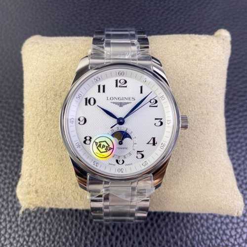 Newly upgraded Longines Moon Phase Watch, featuring a brand new custom-designed