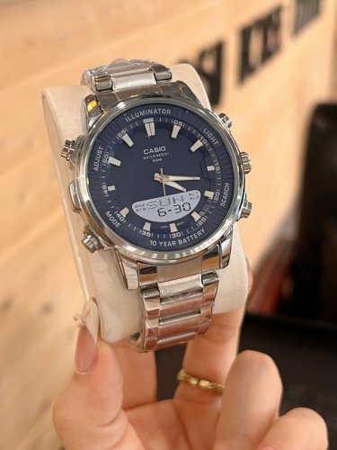 Brand: Casio, Movement: Quartz Movement, Mirror: Top Grade Gold Steel Coated Mi