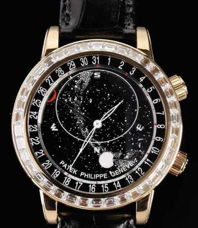 Patek Philippe - Grand Complications Celestial 18K Rose Gold Watch, 44mm case, b - Click Image to Close