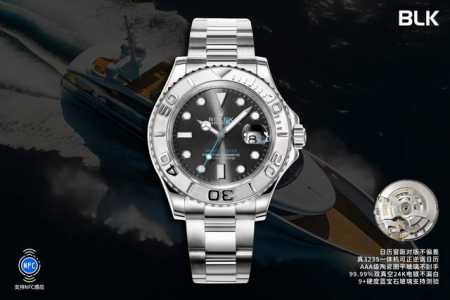 Blk latest new Rolex Yacht-Master 40Mm 42Mm series, calendar supports positive a - Click Image to Close