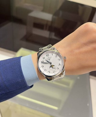 Longines Master Men's True Moon Phase Moon Phase Changes with Time L2.919.4.78.6